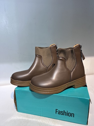 Ladies  Ankle Leather Boots