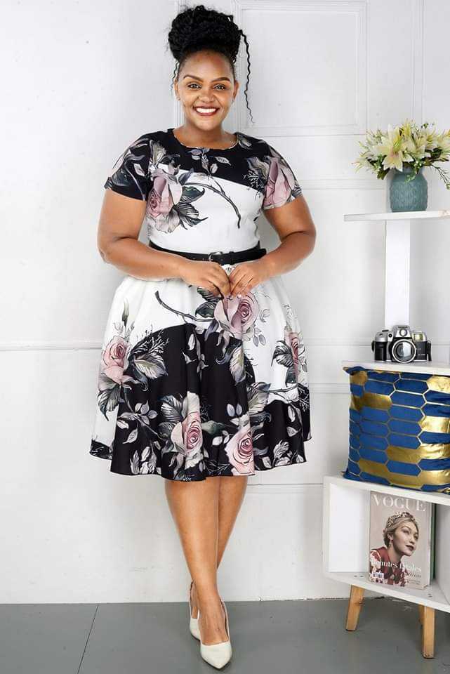 Flower Skater Dresses