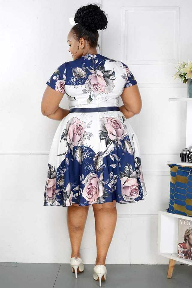 Flower Skater Dresses