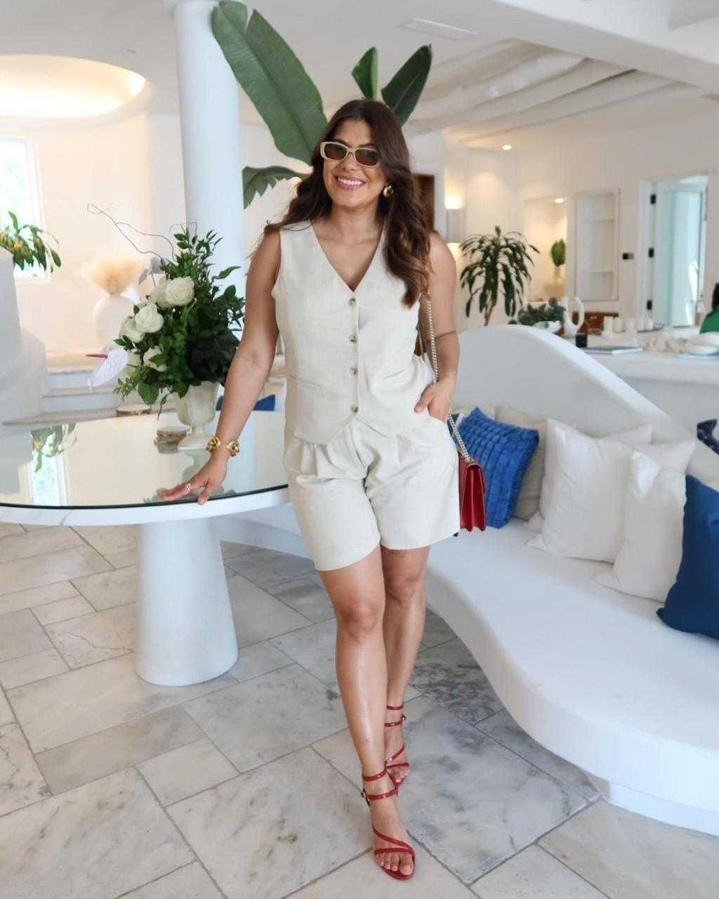 Ladies Leisure Two Piece.