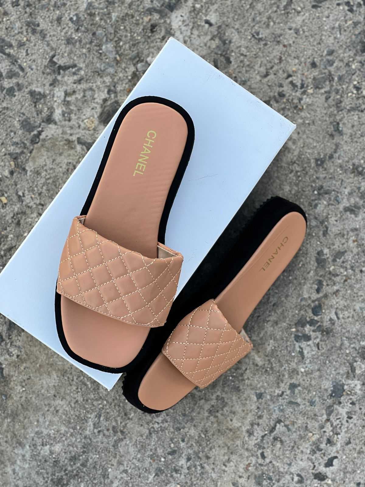 Slip on chanel on sale