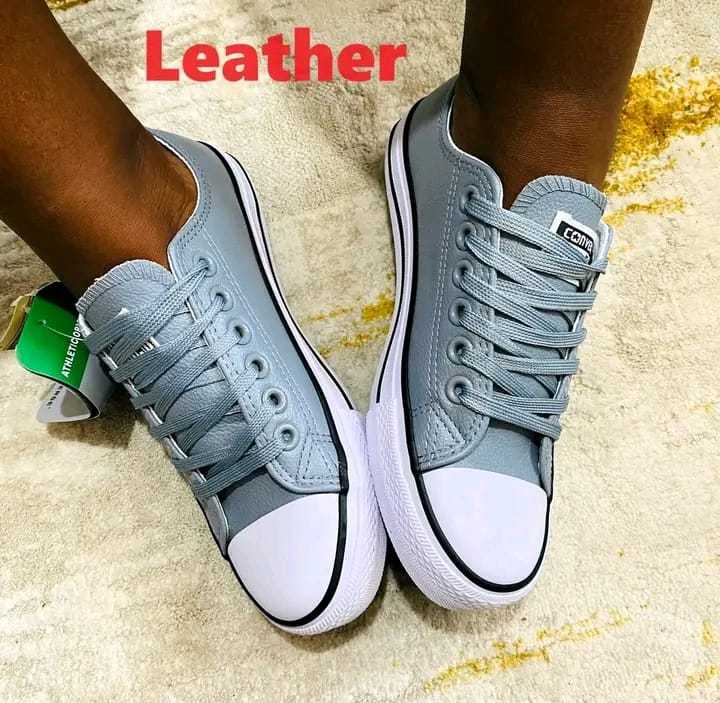 Leather Converse