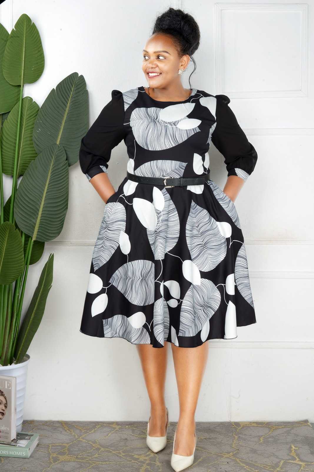 Office Scatter Dress