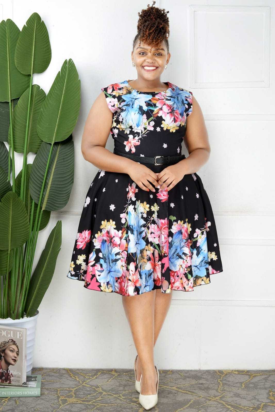 Flower Scatter Dress