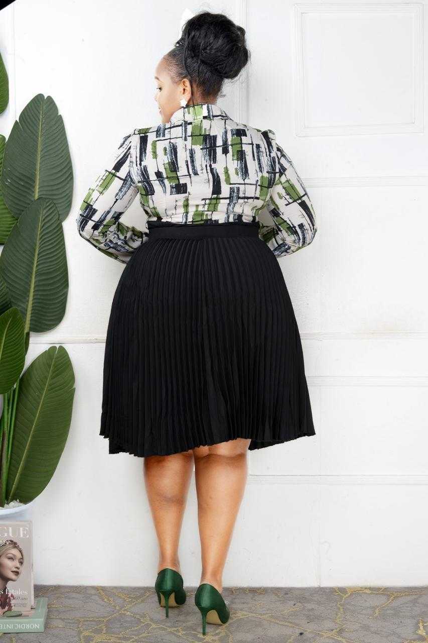 Office Two Piece Dress