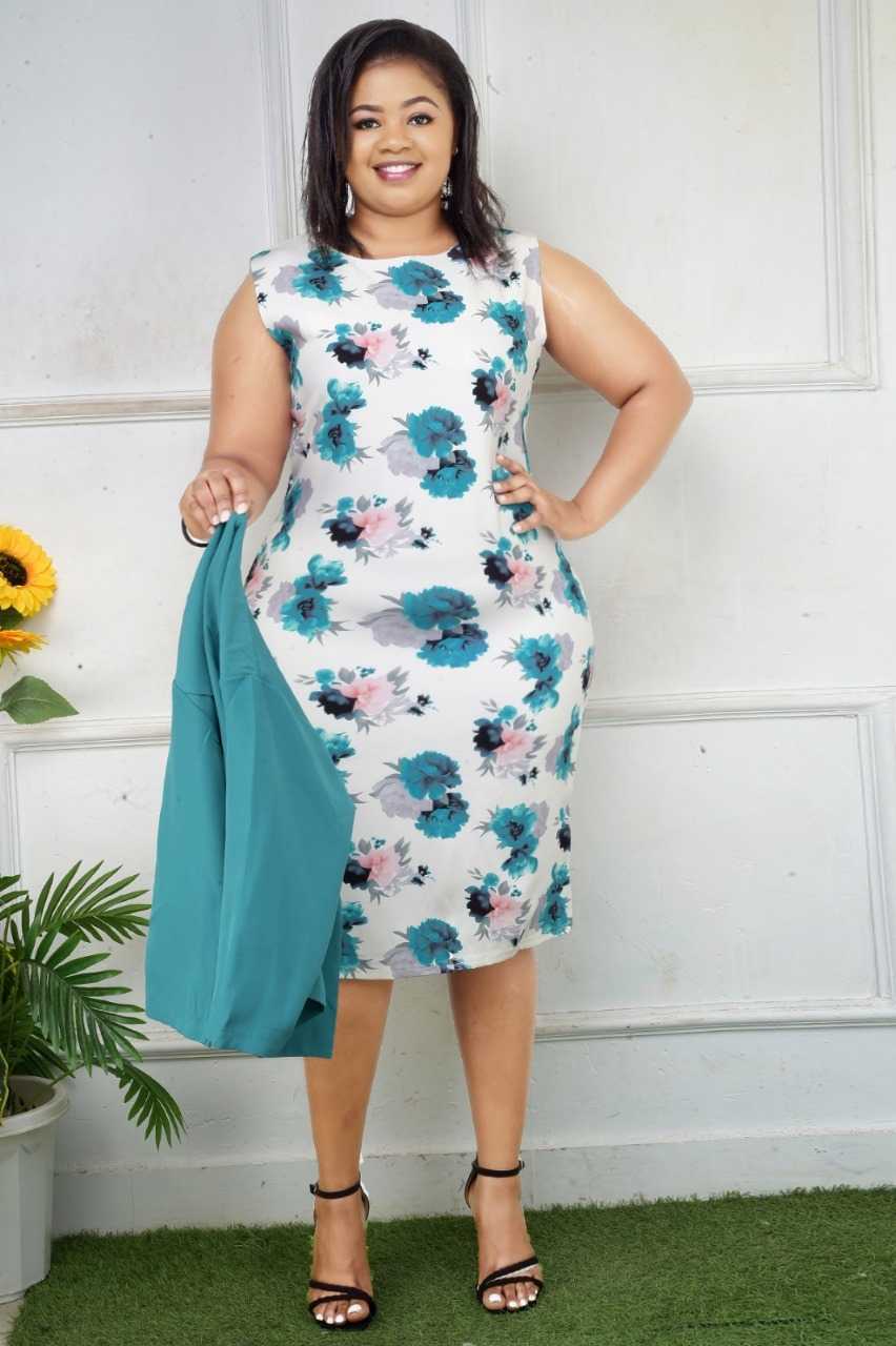 Office Two Piece Dress