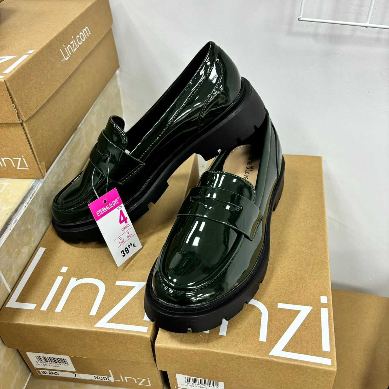 HIGH QUALITY WETLOOK BROGUES