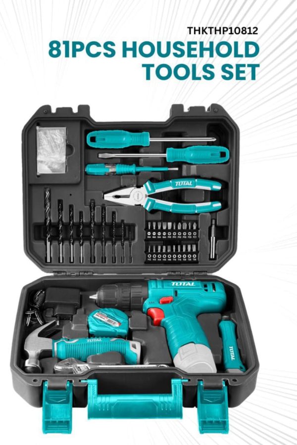 81 Piece Household Tools  Set