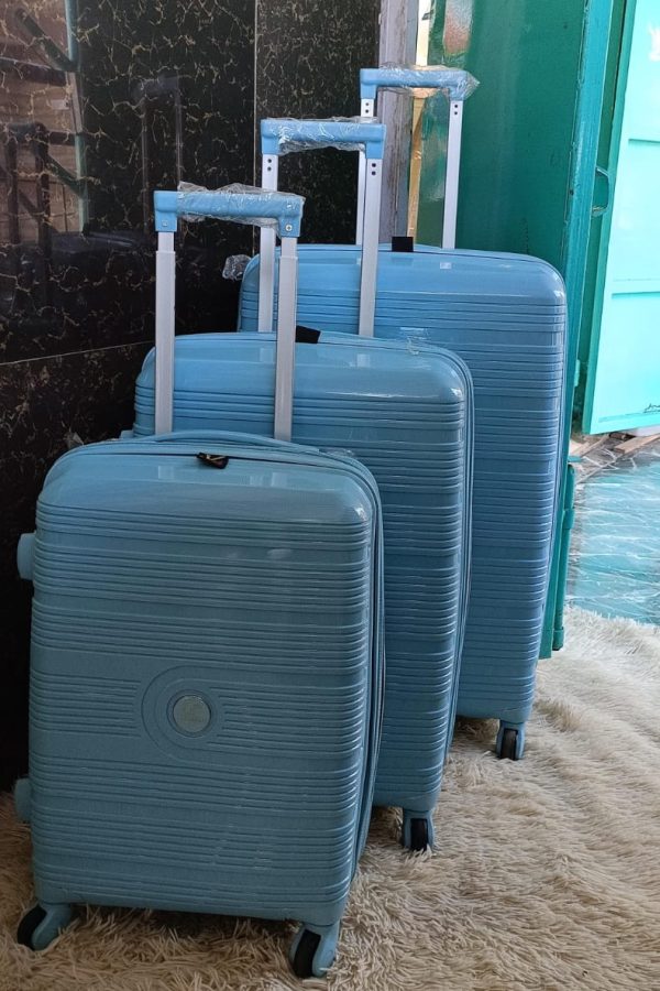 Rubber suitcases