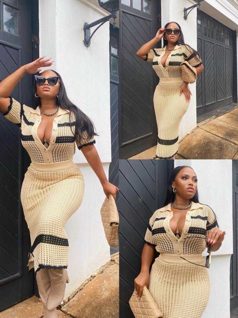 Knitted Sweater Dress